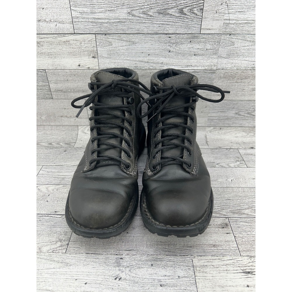 Danner Women's Logger 917 Chelsea Style Ankle Leather Boots Vibram GoreTex Black